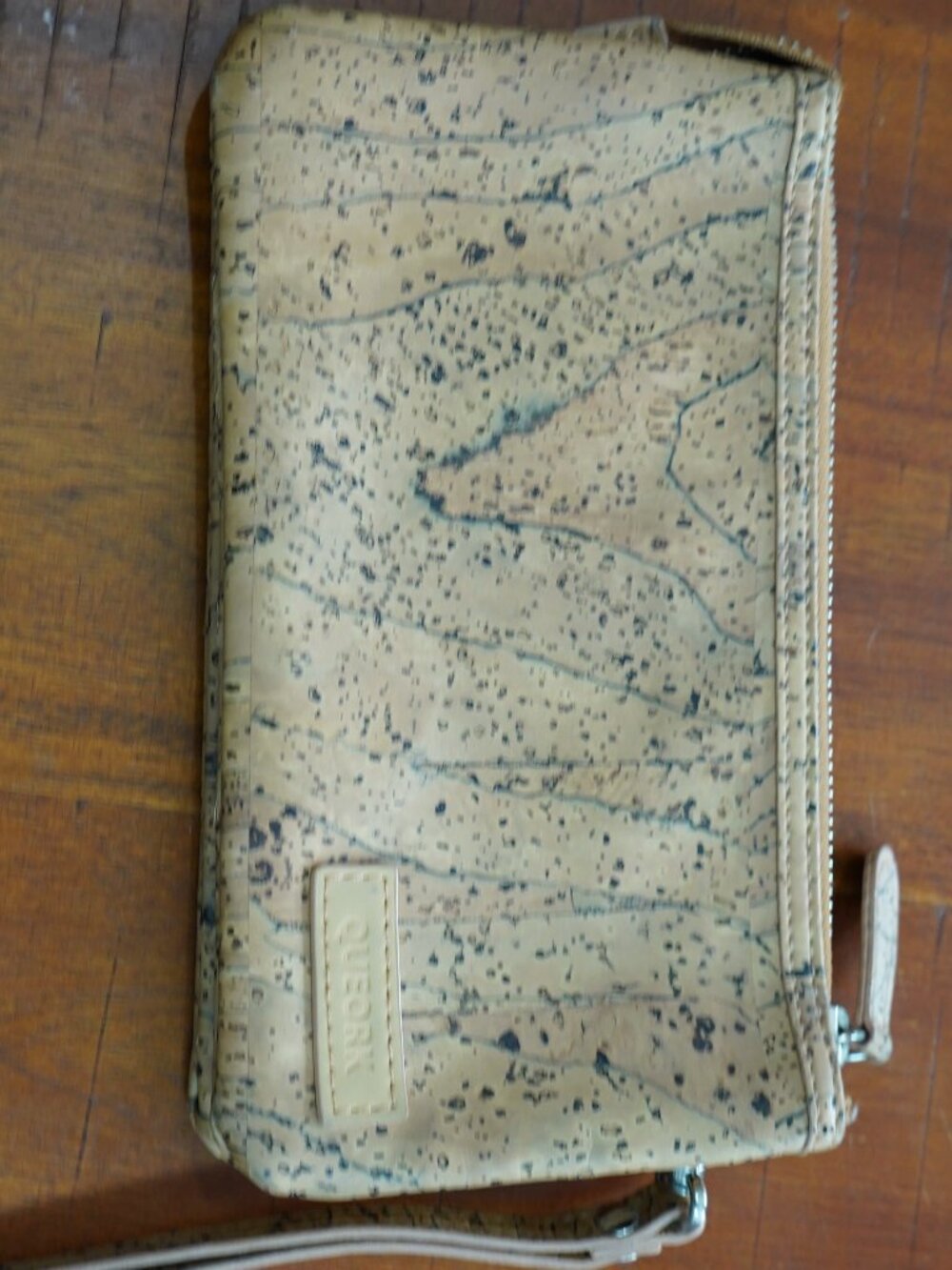 Queork Genuine Cork Wrist Wallet - Sustainable & Vegan